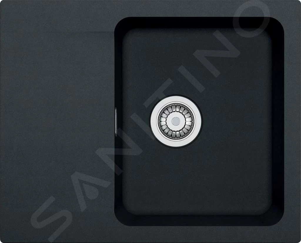 Franke Colonnes - Ensemble T94, évier En Tectonite OID 611-62 Et Mitigeur FP 9000.031, Noir / Chrome 143.0675.615 6 Franke Colonnes - Ensemble T94, évier En Tectonite OID 611-62 Et Mitigeur FP 9000.031, Noir / Chrome 143.0675.615 – Image 4