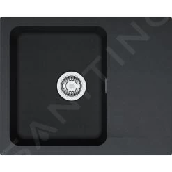 Franke Colonnes - Set De Cuisine T23, évier En Tectonite OID 611-62, Noir + Robinet Samoa, Chrome 114.0323.792 -Franke 062e89178c7f1f81ecdc5312