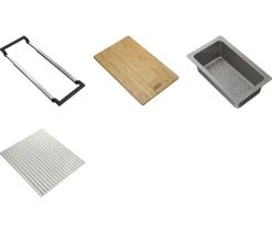 Franke Accessoires - Ensemble ALL-IN 3, Ensemble De 4 Accessoires D&apos;évier 112.0655.483