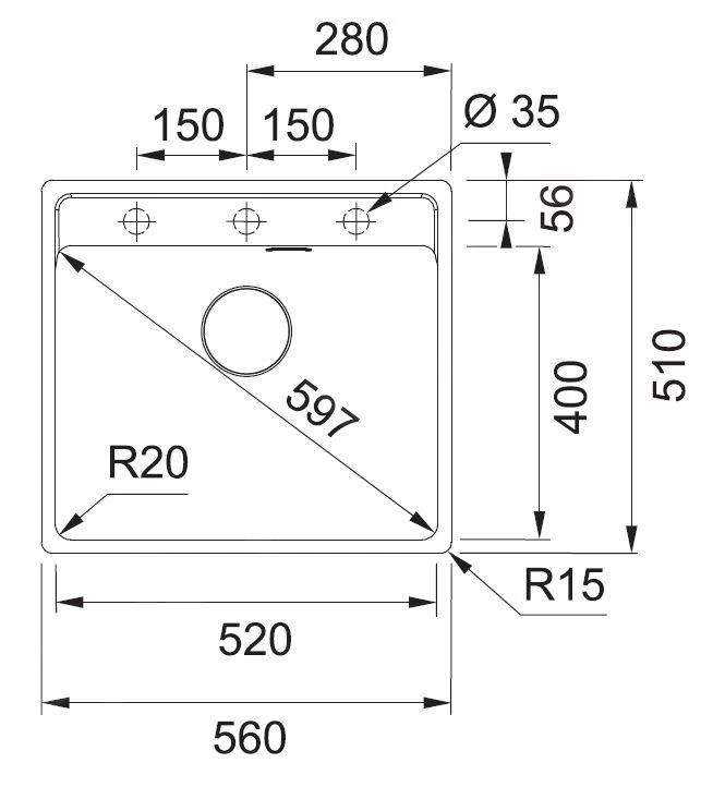 Franke Colonnes - Ensemble G246, évier En Fragranit MRG 610-52 RTL Et Mitigeur Samoa, Cachemire / Chrome 114.0675.596 4 Franke Colonnes - Ensemble G246, évier En Fragranit MRG 610-52 RTL Et Mitigeur Samoa, Cachemire / Chrome 114.0675.596 – Image 2