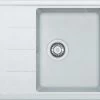 Franke Basis - Évier En Fragranit BFG 611-62, 620x500 Mm, Blanc Artic 114.0285.103 -Franke 125f3ef1c590bf3dd98e9c05
