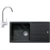 Franke Colonnes - Ensemble G134, évier En Fragranit BFG 611 Et Mitigeur FC 650.031, Noir Mat / Chrome 114.0675.662 -Franke 174665193cf9b734da46b5b3