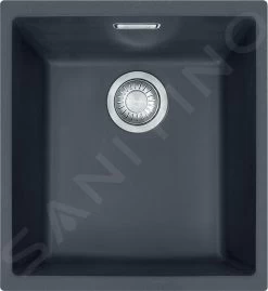 Franke Sirius - Évier En Tectonite SID 110-34, 380x450 Mm, Noir 125.0363.785
