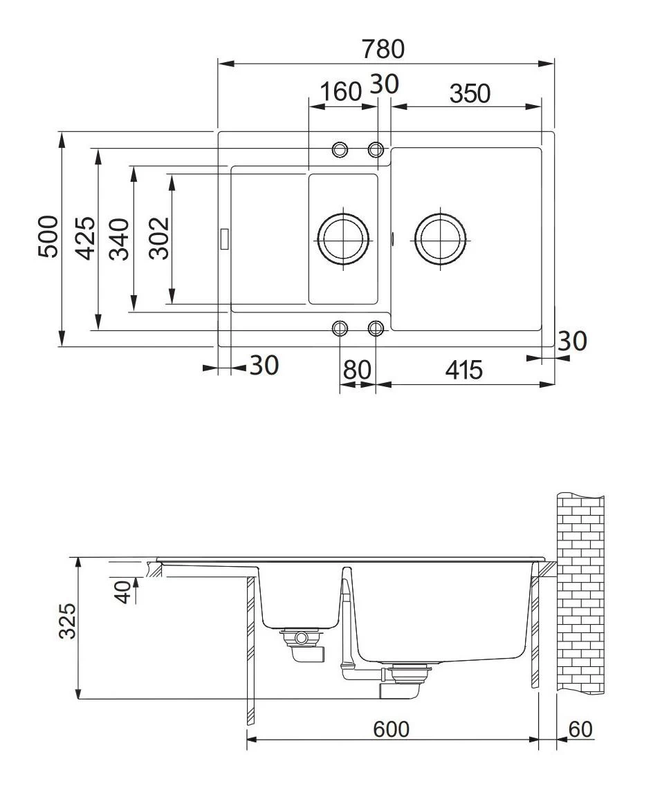 Franke Maris - Évier En Fragranit MRG 651-78, 780x500 Mm, Blanc Artic 114.0285.325 4 Franke Maris - Évier En Fragranit MRG 651-78, 780x500 Mm, Blanc Artic 114.0285.325 – Image 2