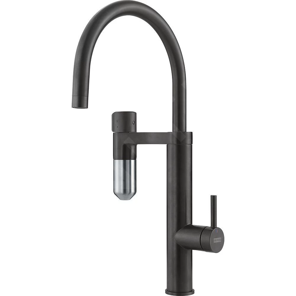 Franke Mitigeurs Filtrants - Vital Tap Mitigeur D’évier Avec Filtration D’eau Intégrée, Noir Mat/inox 120.0621.312 6 Franke Mitigeurs Filtrants - Vital Tap Mitigeur D’évier Avec Filtration D’eau Intégrée, Noir Mat/inox 120.0621.312 – Image 4