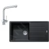 Franke Colonnes - Ensemble G135, évier En Fragranit BFG 611 Et Mitigeur Samoa, Noir Mat / Chrome 114.0675.663 -Franke 1b9b158f1c964632f53d8ba3