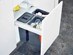 Franke Poubelle Tri Sélectif - Poubelle Encastrée Grabo 50-3 121.0200.691 -Franke 1d8113f80dcbc16bad20be13