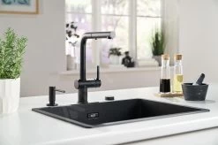 Franke Active New - Mitigeur D'évier FN 6110.901 Avec Douchette Extractible, Noir Mat 115.0653.382 19 Franke Active New - Mitigeur D'évier FN 6110.901 Avec Douchette Extractible, Noir Mat 115.0653.382 -Franke 26d27619e398fce904dce5ad