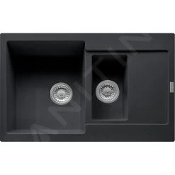 Franke Maris - Évier En Fragranit MRG 651-78, 780x500 Mm, Onyx 114.0285.329