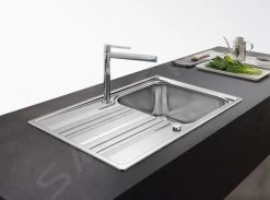 Franke Smart - Évier En Inox SRX 611-86 LB, 860 X 500 Mm, Siphon 101.0395.055 7 Franke Smart - Évier En Inox SRX 611-86 LB, 860 X 500 Mm, Siphon 101.0395.055 -Franke 275b69c18d419833373147bf