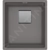 Franke Kubus 2 - Évier En Fragranit KNG 110-37, 410x460 Mm, Pierre Grise 125.0671.880