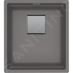 Franke Kubus 2 - Évier En Fragranit KNG 110-37, 410x460 Mm, Pierre Grise 125.0671.880