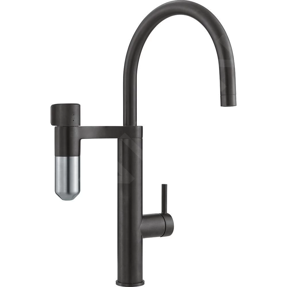 Franke Mitigeurs Filtrants - Vital Tap Mitigeur D’évier Avec Filtration D’eau Intégrée, Noir Mat/inox 120.0621.312 3 Franke Mitigeurs Filtrants - Vital Tap Mitigeur D’évier Avec Filtration D’eau Intégrée, Noir Mat/inox 120.0621.312