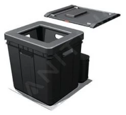 Franke Poubelle Tri Sélectif - Poubelle Encastrée 350-45 121.0307.553