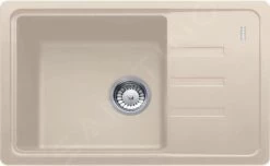 Franke Malta - Évier En Fragranit BSG 611-62, 620 X 435 Mm, Sahara 114.0395.130
