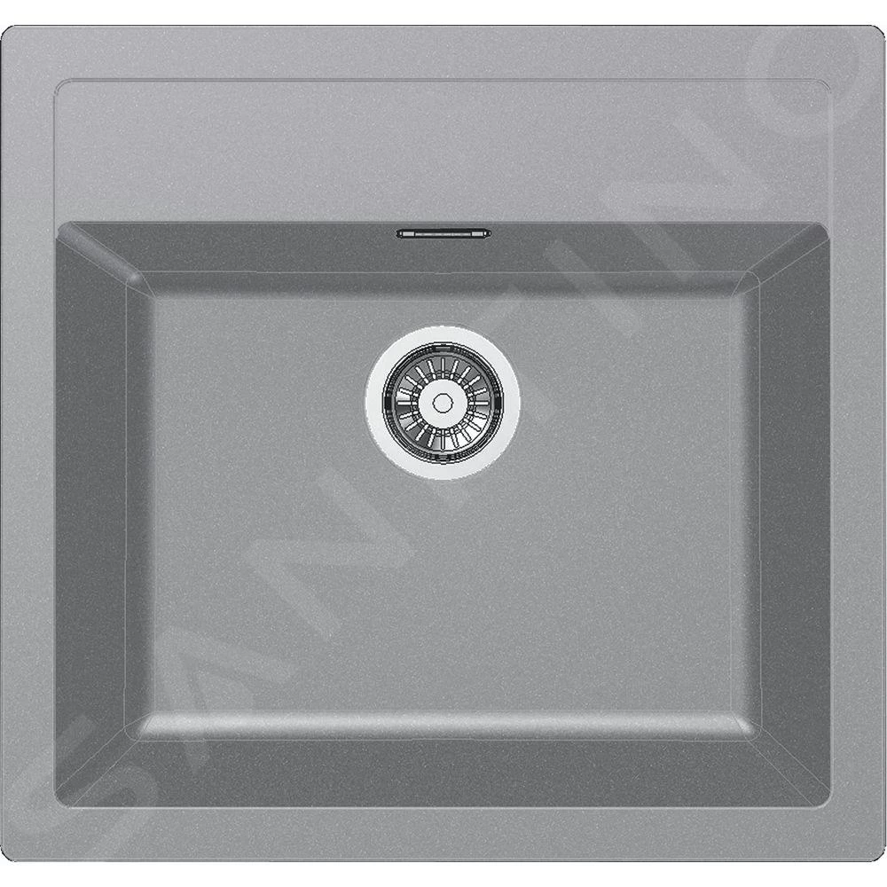 Franke Colonnes - Ensemble De Cuisine T102, évier En Tectonite SID 610 Et Mitigeur FP 9000.031, Gris / Chrome 143.0675.721 6 Franke Colonnes - Ensemble De Cuisine T102, évier En Tectonite SID 610 Et Mitigeur FP 9000.031, Gris / Chrome 143.0675.721 – Image 4