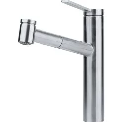 Franke Tango Neo - Mitigeur D&apos;évier FG 6389.501 Avec Douchette Extractible, Inox 115.0596.389
