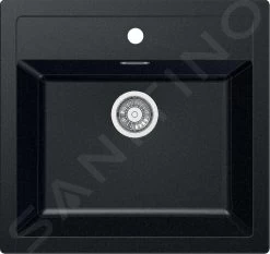 Franke Colonnes - Ensemble De Cuisine T102, évier En Tectonite SID 610 Et Mitigeur FP 9000.031, Noir / Chrome 143.0675.710 -Franke 413760ddf9a7f7945e4fcd69 1