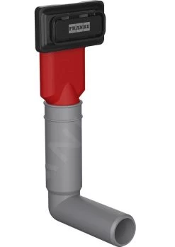 Franke Accessoires - Trop-plein Caché Colorline Anguleux, Noir Mat 112.0657.273