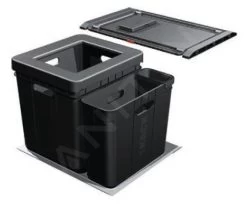 Franke Poubelle Tri Sélectif - Poubelle Encastrée Varia 350-60 121.0307.536