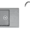 Franke Colonnes - Ensemble G172, évier En Fragranit BFG 611-62 Et Robinetterie FP 9000.084, Gris Pierre/gris Pierre 114.0619.581 -Franke 46831e6ef4a5b89e42a5bb69