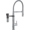 Franke Mitigeurs Filtrants - Vital Tap Mitigeur D’évier Avec Filtration D’eau Intégrée, Bec Flexible Et Douchette, Chrome/gun Metal 120.0621.230 -Franke 496592889e206b8786a022f1