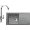 Franke Colonnes - Set De Cuisine G119, évier En Fragranit BSG 611-78/39 + Robinet FP 0408.031, Pierre Grise/chrome 114.0441.165 -Franke 4cd6033035e47cb51ddfe68f
