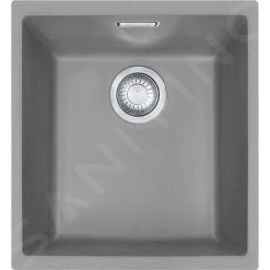 Franke Sirius - Évier En Tectonite SID 110-34, 365x440 Mm, Gris 125.0582.066
