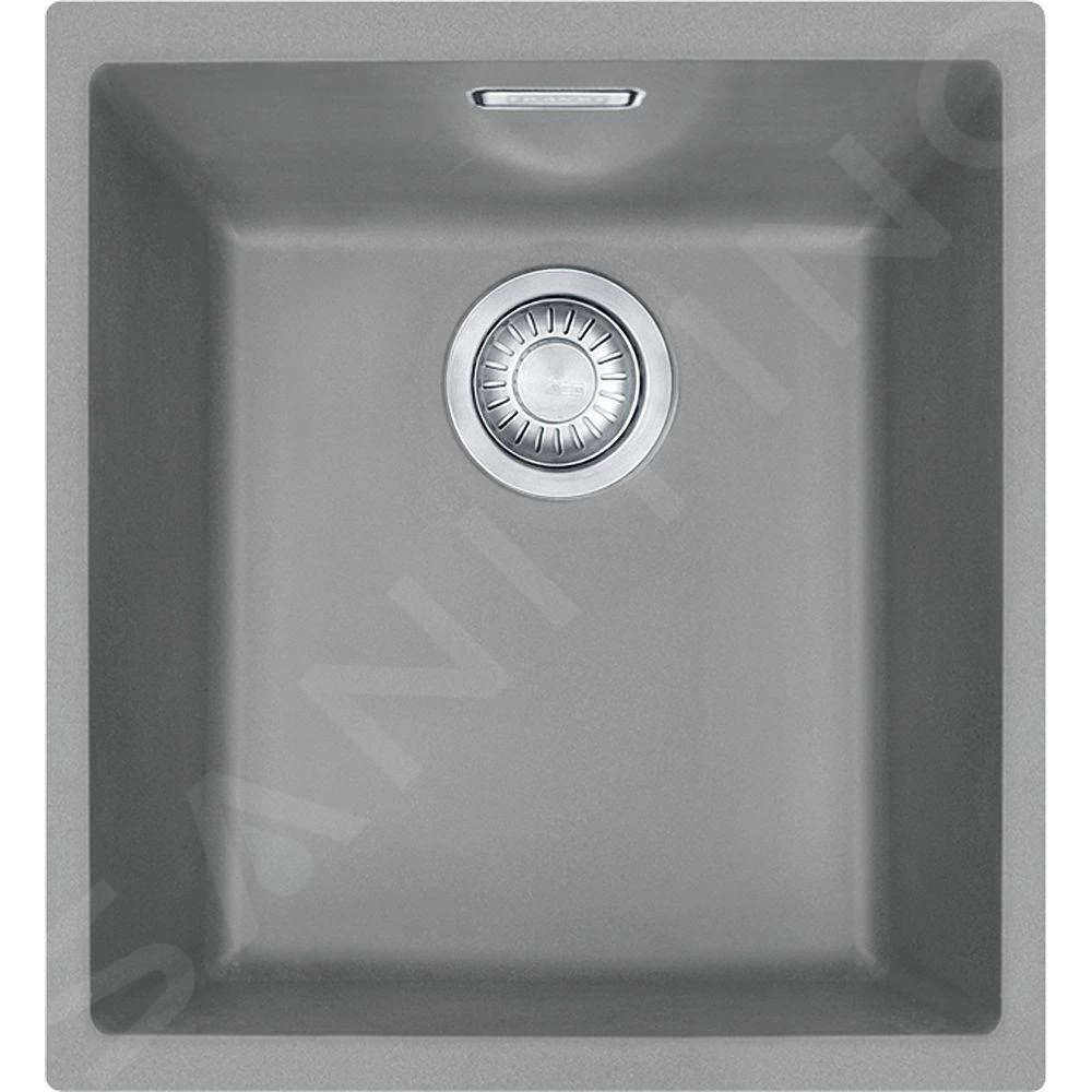 Franke Sirius - Évier En Tectonite SID 110-34, 365x440 Mm, Gris 125.0582.066 3 Franke Sirius - Évier En Tectonite SID 110-34, 365x440 Mm, Gris 125.0582.066