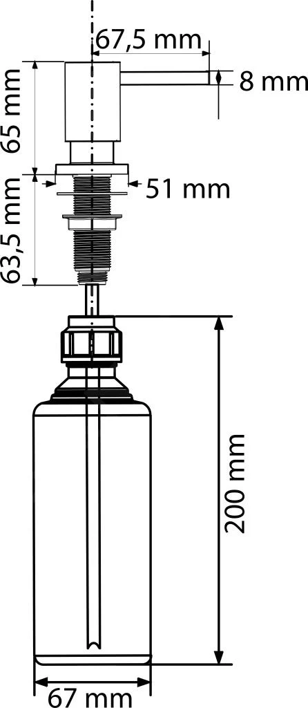 Franke Cube - Distributeur De Savon, 500 Ml, Chrome 119.0281.893 4 Franke Cube - Distributeur De Savon, 500 Ml, Chrome 119.0281.893 – Image 2