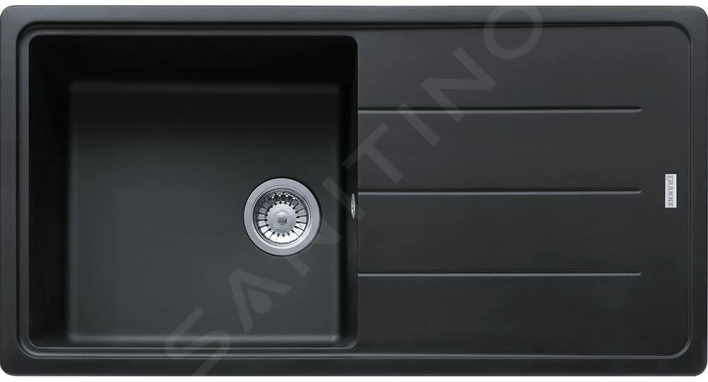 Franke Colonnes - Ensemble De Cuisine G138, évier En Fragranit BFG 611 Et Mitigeur FC 9547.424, Onyx 114.0510.594 6 Franke Colonnes - Ensemble De Cuisine G138, évier En Fragranit BFG 611 Et Mitigeur FC 9547.424, Onyx 114.0510.594 – Image 4