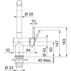 Franke Active New - Mitigeur D'évier FN 6110.082, Avec Douchette Extractible, Sahara 115.0653.388 -Franke 625743a4aff96bb93dea5dc6 5