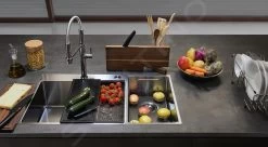 Franke Box Center - Évier BWX 220/620-54-27/2, 860x510 Mm, Inox 127.0538.260 -Franke 65e5e2bf762c4f396f6104a3