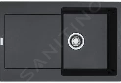 Franke Colonnes - Ensemble De Cuisine G168, évier En Fragranit MRG 611 Et Mitigeur FP 9000.071, Onyx 114.0587.950 -Franke 66d51bf8c2ef95c9dfbfdf02