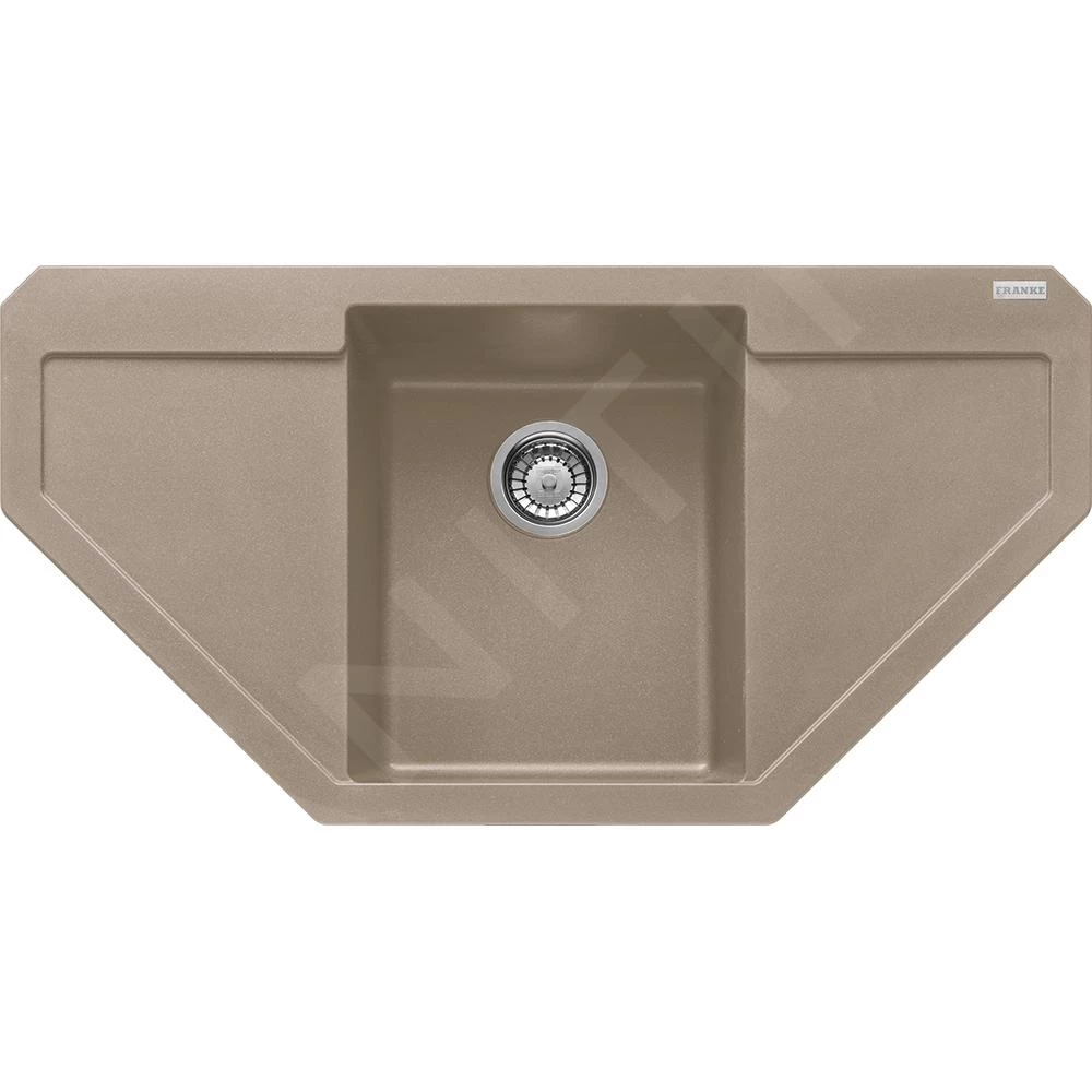 Franke Maris - Évier En Fragranit MRG 612 E, 960x500 Mm, Cachemire 114.0494.648 3 Franke Maris - Évier En Fragranit MRG 612 E, 960x500 Mm, Cachemire 114.0494.648