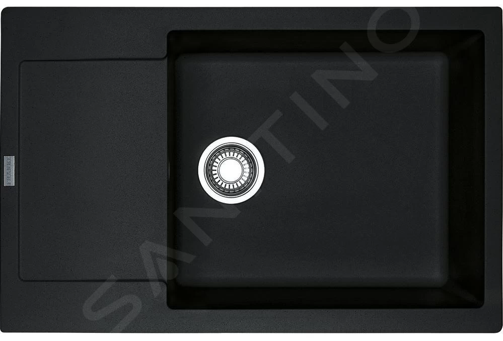 Franke Colonnes - Ensemble De Cuisine G169, évier En Fragranit MRG 611-78 BB Et Mitigeur FP 0408.031, Onyx / Chrome 114.0587.958 6 Franke Colonnes - Ensemble De Cuisine G169, évier En Fragranit MRG 611-78 BB Et Mitigeur FP 0408.031, Onyx / Chrome 114.0587.958 – Image 4