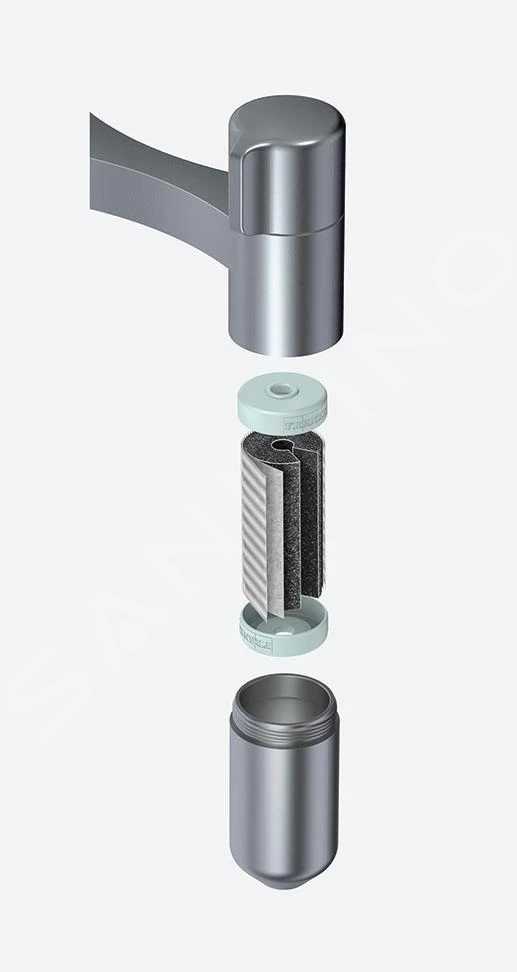 Franke Mitigeurs Filtrants - Vital Tap Filtration D’eau, Chrome/gun Metal 120.0621.228 9 Franke Mitigeurs Filtrants - Vital Tap Filtration D’eau, Chrome/gun Metal 120.0621.228 – Image 7