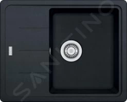 Franke Basis - Évier En Fragranit BFG 611-62, 620x500 Mm, Onyx 114.0285.105