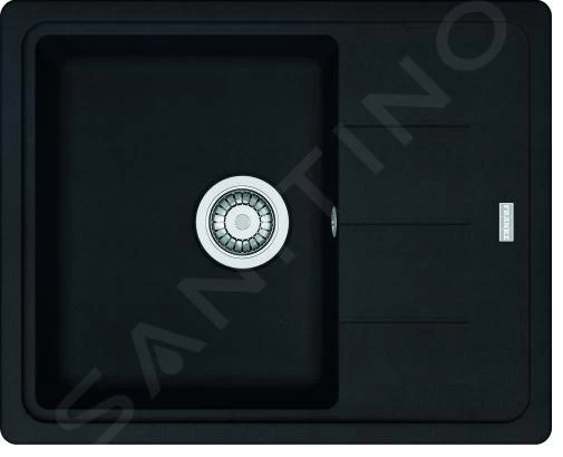 Franke Colonnes - Ensemble De Cuisine G54, évier En Fragranit BFG 611-62 Et Mitigeur FC 650.031, Noir Mat / Chrome 114.0675.659 6 Franke Colonnes - Ensemble De Cuisine G54, évier En Fragranit BFG 611-62 Et Mitigeur FC 650.031, Noir Mat / Chrome 114.0675.659 – Image 4
