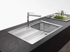 Franke Smart - Évier En Inox SRX 611-86, 860 X 500 Mm, Siphon 101.0395.016 -Franke 90d9c3561fe974963158afd3