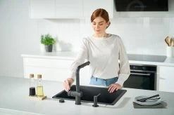 Franke Active New - Mitigeur D'évier FN 6110.901 Avec Douchette Extractible, Noir Mat 115.0653.382 17 Franke Active New - Mitigeur D'évier FN 6110.901 Avec Douchette Extractible, Noir Mat 115.0653.382 -Franke 910f45ed3899650b4c6425b3