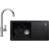 Franke Colonnes - Kit De Cuisine G119, évier En Fragranit BSG 611-78/39, Onyx + Robinet FP 0408.031, Chrome 114.0441.161 -Franke 9121a717d6bcdb048bacb516