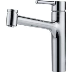 Franke Centro - Mitigeur D&apos;évier FP 0131.031 Avec Douchette Extractible, Chrome 115.0600.131