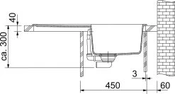 Franke Colonnes - Set De Cuisine T31, évier En Tectonite OID 611-78, Noir + Robinet Samoa, Chrome 114.0366.061 -Franke a0f4301909c76caaceec3a04