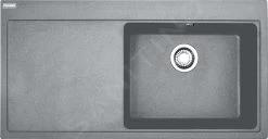 Franke Mythos - Évier En Granit MTG 611/7, 1000x515 Mm, Pierre Gris 114.0150.014