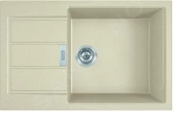 Franke Colonnes - Ensemble T87, évier En Tectonite S2D 611-78 XL Et Mitigeur Samoa, Beige / Chrome 143.0675.735 -Franke a8bd88401b11dad7b48726bf 1