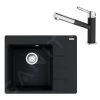 Franke Colonnes - Ensemble G215, évier En Fragranit CNG 611-62 TL / 2 Et Mitigeur FC 3055.901, Noir Mat / Chrome 114.0675.669 2 Franke Colonnes - Ensemble G215, évier En Fragranit CNG 611-62 TL / 2 Et Mitigeur FC 3055.901, Noir Mat / Chrome 114.0675.669 -Franke a9ecef5a66b5d82f15c7befe