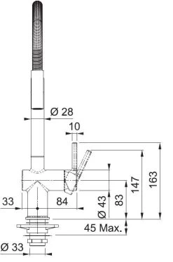 Franke Active - Mitigeur D'évier FN 3407.901, Avec Bras Flexible, Noir Mat 115.0653.409 -Franke ab971b6cd5746027cacd3ec3 1
