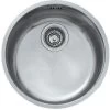 Franke Rambla - Évier En Inox RAN 610-38, 3 1/2", Diamètre 380 Mm X 180 Mm 101.0361.012