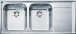 Franke Neptun - Évier En Inox NEX 621/2, 1160x510 Mm 101.0199.895